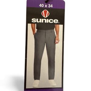 Sunice Men's Gray athletic Pants size 40 /34 brand new with tags